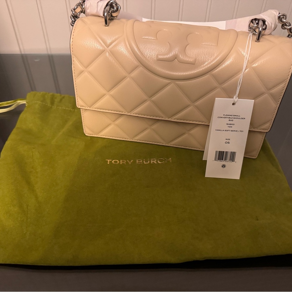 Tory Burch Fleming Small Convertible Shoulder Bag